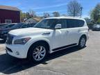 2014 Infiniti QX80 White, 105K miles