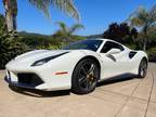 2017 Ferrari 488 Spider White, 8K Low Miles, Immaculate Shape