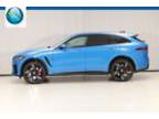 2022 Jaguar F-PACE AWD SVR 2022 Jaguar F-PACE AWD SVR 18726 Miles Ultra Blue SUV