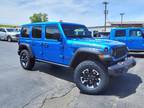 2024 Jeep Wrangler Blue, 14 miles