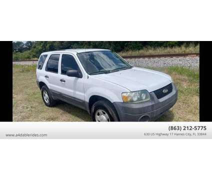 2005 Ford Escape for sale is a White 2005 Ford Escape Car for Sale in Haines City FL