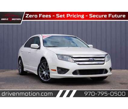 2012 Ford Fusion for sale is a White 2012 Ford Fusion Car for Sale in Greeley CO