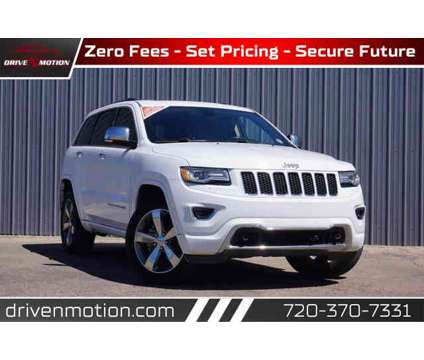 2015 Jeep Grand Cherokee for sale is a White 2015 Jeep grand cherokee Car for Sale in Thornton CO
