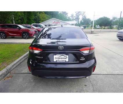 2022 Toyota Corolla LE is a Black 2022 Toyota Corolla LE Sedan in Hammond LA