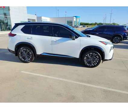 2024 Nissan Rogue Platinum FWD is a Black, White 2024 Nissan Rogue Station Wagon in Ardmore OK