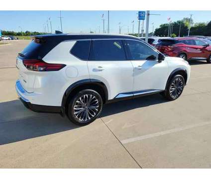 2024 Nissan Rogue Platinum FWD is a Black, White 2024 Nissan Rogue Station Wagon in Ardmore OK