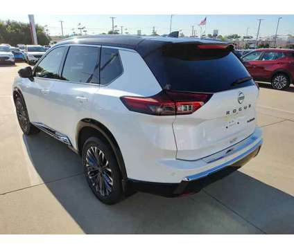 2024 Nissan Rogue Platinum FWD is a Black, White 2024 Nissan Rogue Station Wagon in Ardmore OK