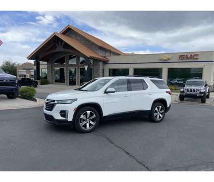 2023 Chevrolet Traverse AWD LT Leather is a White 2023 Chevrolet Traverse SUV in Logan UT