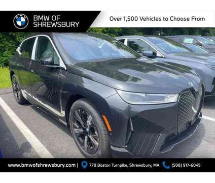 2025 BMW iX xDrive50 is a Grey 2025 BMW 325 Model iX SUV in Shrewsbury MA