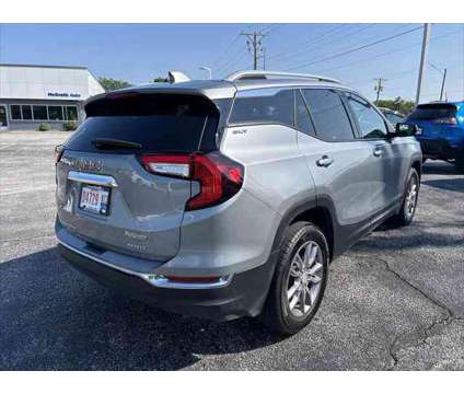 2023 GMC Terrain AWD SLT is a Silver 2023 GMC Terrain SUV in Dubuque IA