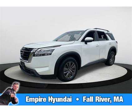 2022 Nissan Pathfinder SV 4WD is a White 2022 Nissan Pathfinder SV SUV in Fall River MA