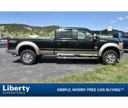 2012 Ford F-350 LARIAT is a Green 2012 Ford F-350 Lariat Truck in Rapid City SD