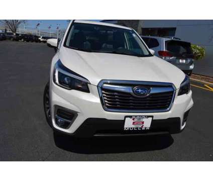 2021 Subaru Forester Limited is a White 2021 Subaru Forester 2.5i Station Wagon in Highland Park IL