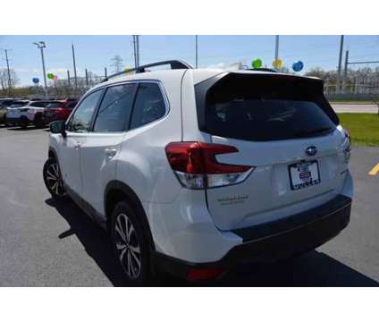 2021 Subaru Forester Limited is a White 2021 Subaru Forester 2.5i Station Wagon in Highland Park IL