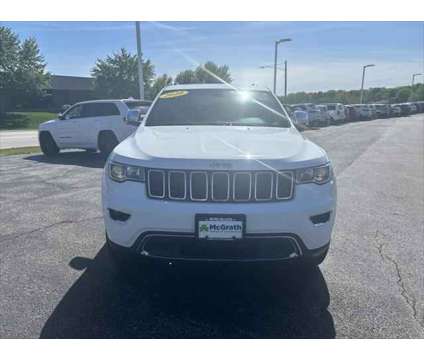2020 Jeep Grand Cherokee Limited 4X4 is a White 2020 Jeep grand cherokee Limited SUV in Dubuque IA