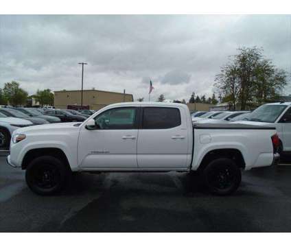 2022 Toyota Tacoma SR5 V6 is a White 2022 Toyota Tacoma SR5 Truck in Salem OR