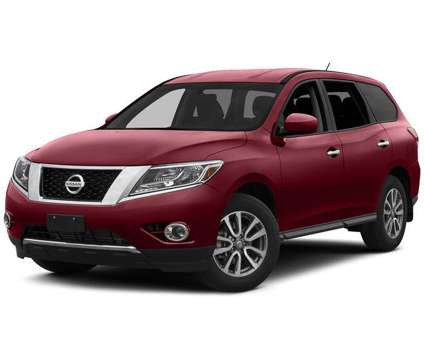 2015 Nissan Pathfinder SV is a Red 2015 Nissan Pathfinder SV Car for Sale in Triadelphia WV