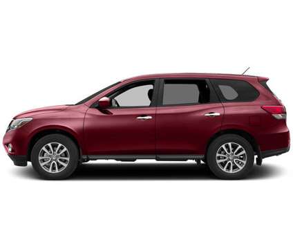 2015 Nissan Pathfinder SV is a Red 2015 Nissan Pathfinder SV Car for Sale in Triadelphia WV