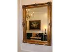 Vintage Gold Rectangular Mirror