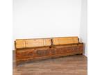 Long Hand Painted Bench With Interior Storage, Hungary circa 1880