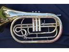 Yamaha YHR-302M Bb Marching French Horn Mellophone Used.