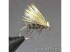 1 dozen (12) - Elk Hair Caddis - BLACK