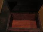 Vintage Antique Mrgium Size Wood Tresure Chest and Tiny Baby One Old Nice Shape