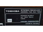 Vintage Toshiba Stereo Receiver. Model #Sa-725 - Clean W/Phono Input