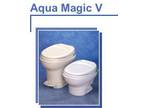 Hand Flush, High Profile, White w/Water Saver, Aqua Magic V - S078-831514