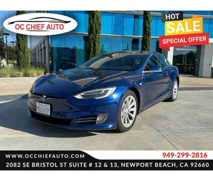 2018 Tesla Model S for sale is a Blue 2018 Tesla Model S 85 Trim Car for Sale in Newport Beach CA