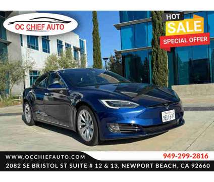 2018 Tesla Model S for sale is a Blue 2018 Tesla Model S 85 Trim Car for Sale in Newport Beach CA