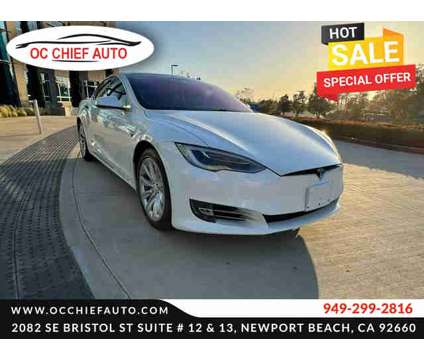 2018 Tesla Model S for sale is a White 2018 Tesla Model S 75 Trim Car for Sale in Newport Beach CA