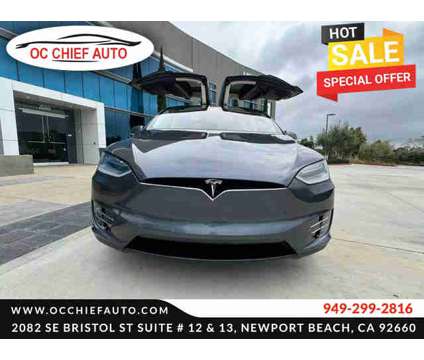 2018 Tesla Model X for sale is a Grey 2018 Tesla Model X Car for Sale in Newport Beach CA