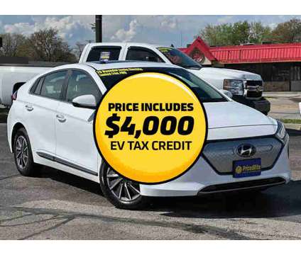 2020 Hyundai Ioniq Electric for sale is a White 2020 Hyundai Ioniq Electric Hatchback in Lincoln NE