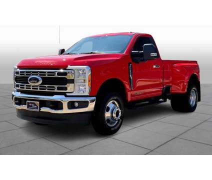 2023UsedFordUsedSuper Duty F-350 DRWUsed4WD Reg Cab 8 Box is a Red 2023 Car for Sale in Rockwall TX