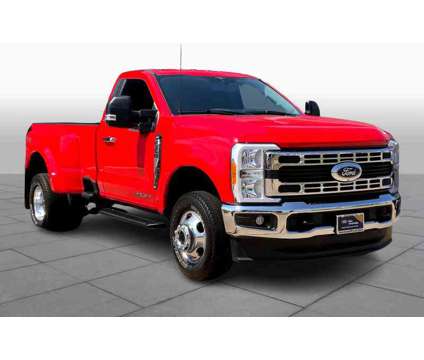 2023UsedFordUsedSuper Duty F-350 DRWUsed4WD Reg Cab 8 Box is a Red 2023 Car for Sale in Rockwall TX