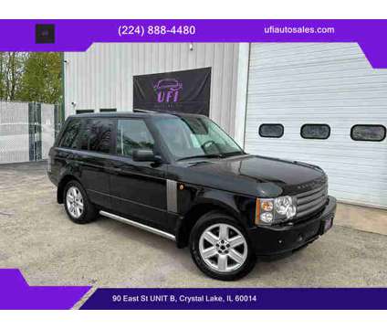 2004 Land Rover Range Rover for sale is a Black 2004 Land Rover Range Rover Car for Sale in Crystal Lake IL