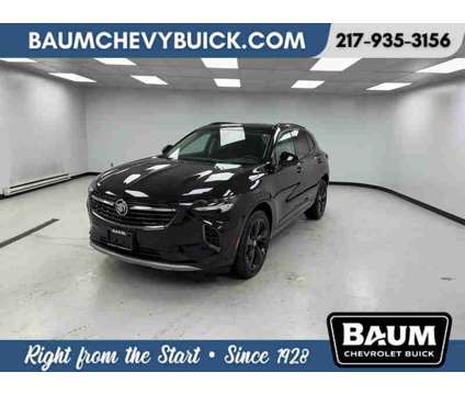 2023NewBuickNewEnvisionNewAWD 4dr is a Black 2023 Buick Envision Car for Sale in Clinton IL