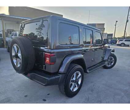 2018 Jeep Wrangler Unlimited for sale is a Grey 2018 Jeep Wrangler Unlimited Car for Sale in Porter TX