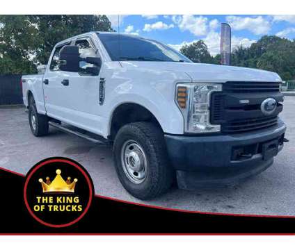 2018 Ford F250 Super Duty Crew Cab for sale is a White 2018 Ford F-250 Super Duty Car for Sale in Miami FL