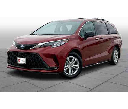 2023UsedToyotaUsedSiennaUsedAWD 7-Passenger (GS) is a Red 2023 Toyota Sienna Car for Sale in Houston TX
