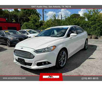 2016 Ford Fusion for sale is a White 2016 Ford Fusion Car for Sale in San Antonio TX