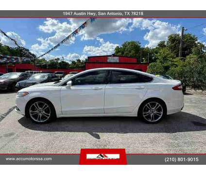 2016 Ford Fusion for sale is a White 2016 Ford Fusion Car for Sale in San Antonio TX