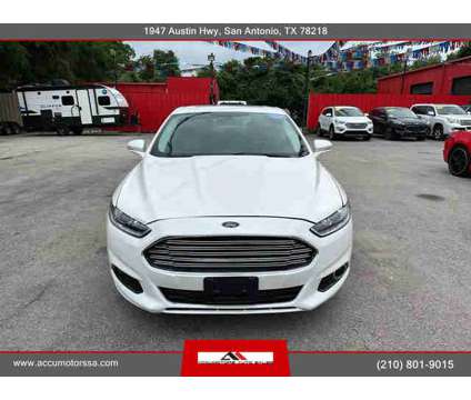 2016 Ford Fusion for sale is a White 2016 Ford Fusion Car for Sale in San Antonio TX