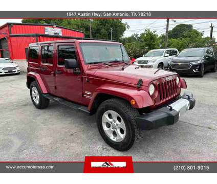 2013 Jeep Wrangler for sale is a Red 2013 Jeep Wrangler Car for Sale in San Antonio TX