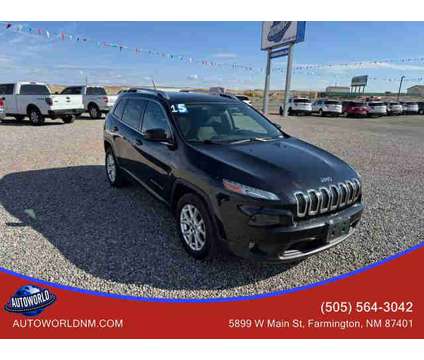 2015 Jeep Cherokee for sale is a Black 2015 Jeep Cherokee Car for Sale in Farmington NM