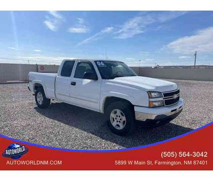 2006 Chevrolet Silverado 1500 Extended Cab for sale is a White 2006 Chevrolet Silverado 1500 Extended Cab Car for Sale in Farmington NM