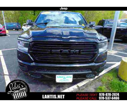 2021UsedRamUsed1500Used4x4 Crew Cab 5 7 Box is a Black 2021 RAM 1500 Model Car for Sale in Leominster MA