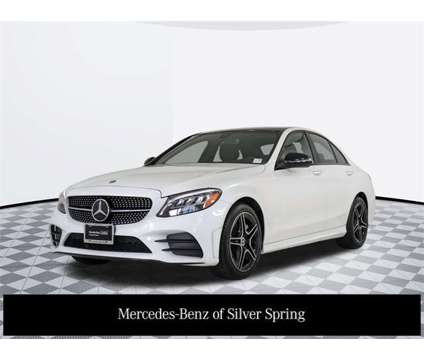 2020 Mercedes-Benz C-Class C 300 4MATIC is a White 2020 Mercedes-Benz C Class C300 Sedan in Silver Spring MD