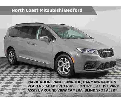 2022 Chrysler Pacifica Limited is a Grey 2022 Chrysler Pacifica Limited Car for Sale in Bedford OH